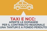 Lazio, coronavirus. TAXI NCC: Aperte le domande per il contributo regionale. Ecco i link